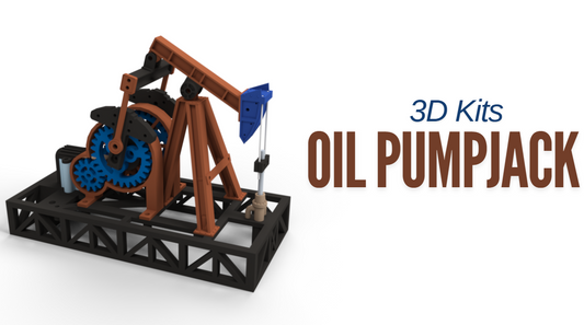 3D Kits Oil Pumpjack Assembly Guide